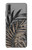 S3692 Feuilles de palmier gris noir Etui Coque Housse pour Huawei P20 Pro