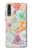 S3705 Fleur florale pastel Etui Coque Housse pour Huawei P20 Pro