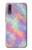 S3706 Arc-en-ciel pastel Galaxy Pink Sky Etui Coque Housse pour Huawei P20