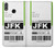S3664 Étiquette de bagages de voyage aérien Etui Coque Housse pour Huawei Honor 8X
