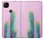 S3673 Cactus Etui Coque Housse pour Google Pixel 4a