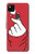 S3701 Mini signe d'amour de coeur Etui Coque Housse pour Google Pixel 4a