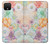 S3705 Fleur florale pastel Etui Coque Housse pour Google Pixel 4