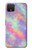 S3706 Arc-en-ciel pastel Galaxy Pink Sky Etui Coque Housse pour Google Pixel 4