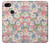 S3688 Motif d'art floral floral Etui Coque Housse pour Google Pixel 3a