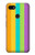 S3678 Vertical arc-en-ciel coloré Etui Coque Housse pour Google Pixel 3a XL