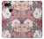 S3716 Motif floral rose Etui Coque Housse pour Google Pixel 3