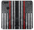 S3687 Drapeau américain de pompier mince ligne rouge Etui Coque Housse pour Google Pixel XL