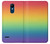 S3698 Drapeau de fierté LGBT Etui Coque Housse pour LG K8 (2018)