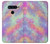 S3706 Arc-en-ciel pastel Galaxy Pink Sky Etui Coque Housse pour LG V40, LG V40 ThinQ