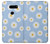 S3681 Motif de fleurs de marguerite Etui Coque Housse pour LG V30, LG V30 Plus, LG V30S ThinQ, LG V35, LG V35 ThinQ