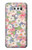 S3688 Motif d'art floral floral Etui Coque Housse pour LG V30, LG V30 Plus, LG V30S ThinQ, LG V35, LG V35 ThinQ