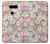 S3688 Motif d'art floral floral Etui Coque Housse pour LG V30, LG V30 Plus, LG V30S ThinQ, LG V35, LG V35 ThinQ