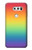 S3698 Drapeau de fierté LGBT Etui Coque Housse pour LG V30, LG V30 Plus, LG V30S ThinQ, LG V35, LG V35 ThinQ