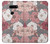 S3716 Motif floral rose Etui Coque Housse pour LG V30, LG V30 Plus, LG V30S ThinQ, LG V35, LG V35 ThinQ