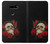 S3753 Roses de crâne gothique sombre Etui Coque Housse pour LG V30, LG V30 Plus, LG V30S ThinQ, LG V35, LG V35 ThinQ