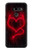 S3682 Cœur du diable Etui Coque Housse pour LG G8 ThinQ
