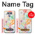 S3705 Fleur florale pastel Etui Coque Housse pour LG G6