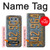 S3750 Plaque d'immatriculation de véhicule vintage Etui Coque Housse pour LG G6
