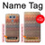 S3752 Motif de tissu en zigzag imprimé graphique Etui Coque Housse pour LG G6