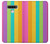 S3678 Vertical arc-en-ciel coloré Etui Coque Housse pour LG Stylo 6