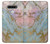 S3717 Imprimé graphique en marbre bleu pastel or rose Etui Coque Housse pour LG Stylo 6