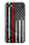 S3687 Drapeau américain de pompier mince ligne rouge Etui Coque Housse pour LG Q6