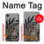 S3692 Feuilles de palmier gris noir Etui Coque Housse pour LG Q6
