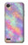 S3706 Arc-en-ciel pastel Galaxy Pink Sky Etui Coque Housse pour LG Q6