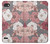 S3716 Motif floral rose Etui Coque Housse pour LG Q6