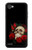 S3753 Roses de crâne gothique sombre Etui Coque Housse pour LG Q6