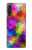 S3677 Mosaïques de briques colorées Etui Coque Housse pour LG Velvet