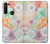 S3705 Fleur florale pastel Etui Coque Housse pour Motorola Moto G8 Power