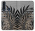 S3692 Feuilles de palmier gris noir Etui Coque Housse pour Motorola Moto G8 Plus