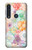 S3705 Fleur florale pastel Etui Coque Housse pour Motorola Moto G8 Plus