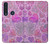 S3710 Coeur d'amour rose Etui Coque Housse pour Motorola Moto G8 Plus