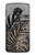 S3692 Feuilles de palmier gris noir Etui Coque Housse pour Motorola Moto G7 Play
