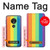 S3699 Fierté LGBT Etui Coque Housse pour Motorola Moto G7 Play
