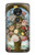 S3749 Vase de fleurs Etui Coque Housse pour Motorola Moto G7 Play