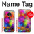 S3677 Mosaïques de briques colorées Etui Coque Housse pour Motorola Moto G7 Power