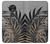S3692 Feuilles de palmier gris noir Etui Coque Housse pour Motorola Moto G7 Power