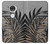 S3692 Feuilles de palmier gris noir Etui Coque Housse pour Motorola Moto G7, Moto G7 Plus