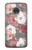 S3716 Motif floral rose Etui Coque Housse pour Motorola Moto G7, Moto G7 Plus