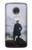 S3789 Wanderer above the Sea of Fog Etui Coque Housse pour Motorola Moto G7, Moto G7 Plus