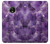 S3713 Graphique violet améthyste à quartz imprimé Etui Coque Housse pour Motorola Moto G5 Plus