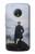 S3789 Wanderer above the Sea of Fog Etui Coque Housse pour Motorola Moto G5 Plus