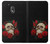S3753 Roses de crâne gothique sombre Etui Coque Housse pour Motorola Moto G4 Play