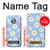 S3681 Motif de fleurs de marguerite Etui Coque Housse pour Motorola Moto X4