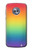S3698 Drapeau de fierté LGBT Etui Coque Housse pour Motorola Moto X4