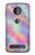 S3706 Arc-en-ciel pastel Galaxy Pink Sky Etui Coque Housse pour Motorola Moto Z3, Z3 Play